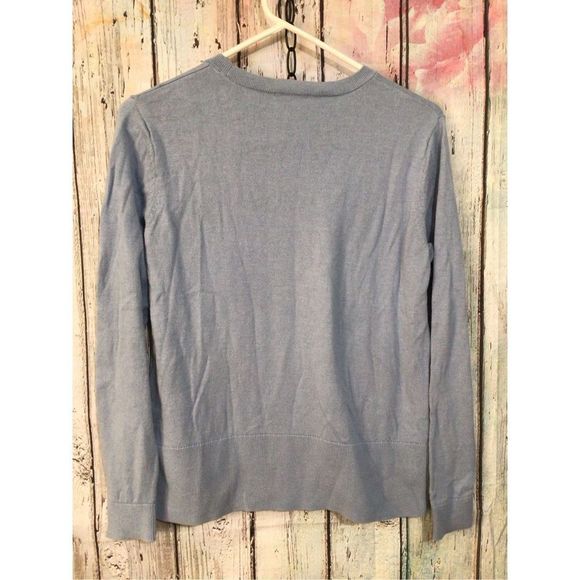 J. Jill Powder Blue Sweater With Button Accents Size XS 🌸 - Picture 5 of 11